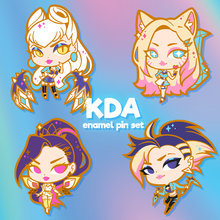 Load image into Gallery viewer, K/DA All Out (League of Legends) Enamel Pins