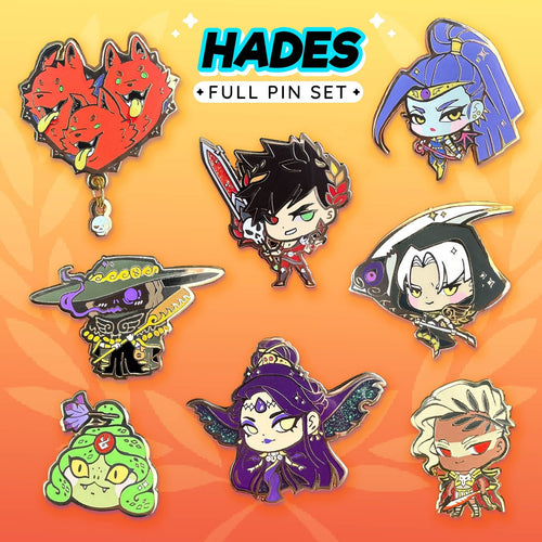 HADES Game Enamel Pins