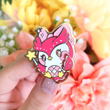 Load image into Gallery viewer, Celeste Animal Crossing Gold Hard Enamel Pins