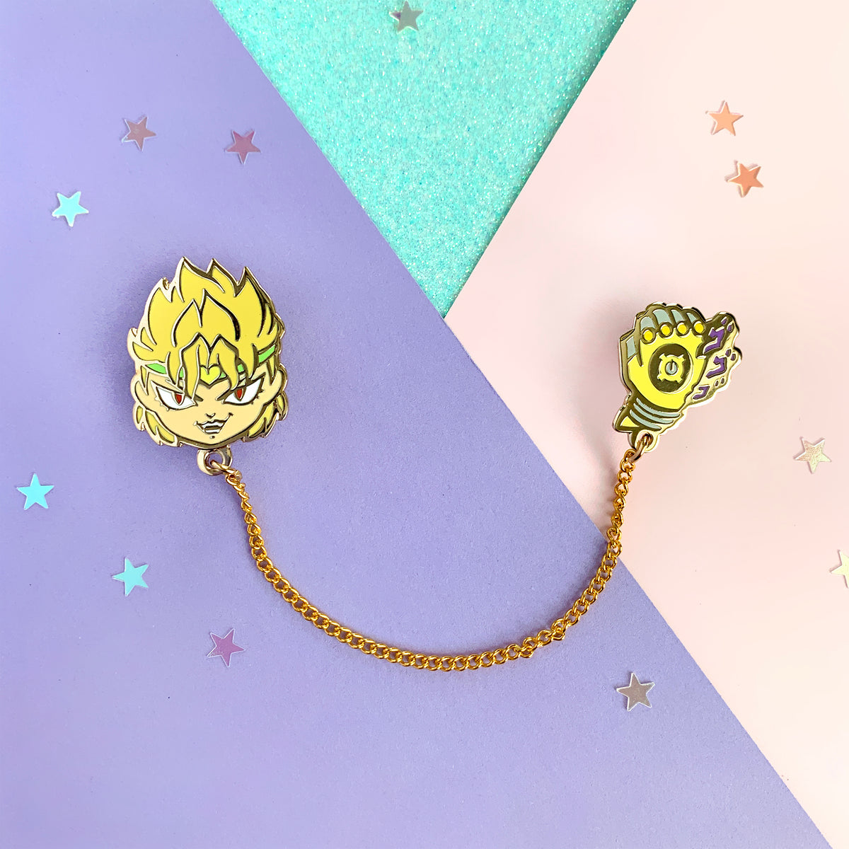 JJBA - Dio Brando Collar Pin ☆ – Fifth Element Pins