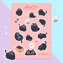 Load image into Gallery viewer, Nico Sticker Sheet