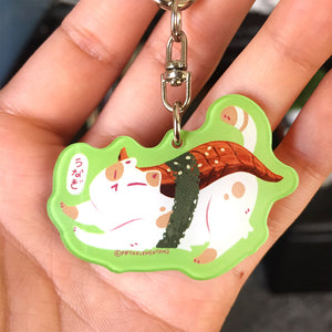 Sushi Cat Keychains