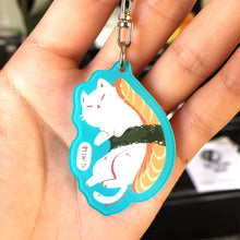 Load image into Gallery viewer, Sushi Cat Keychains